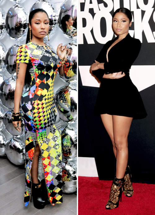nickiminajweb: Nicki Minaj x Fashion events 2014 → 2015