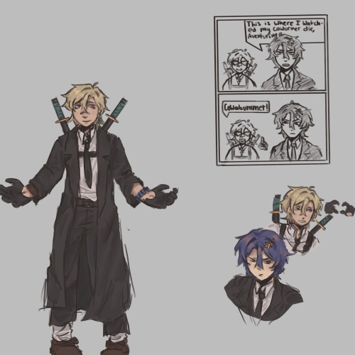 Aventio CSM Au P2 Guys Hit That Like And Subscribe Button If You Wanna See A Comic Of Them.