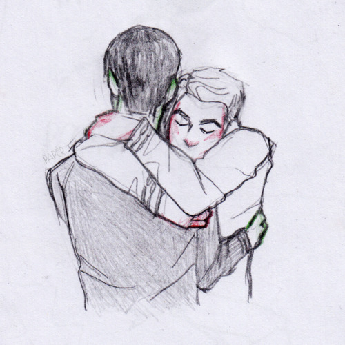 autumnpaper:Me, realizing I can draw people hugging as much as I want: “Wow…let&rs