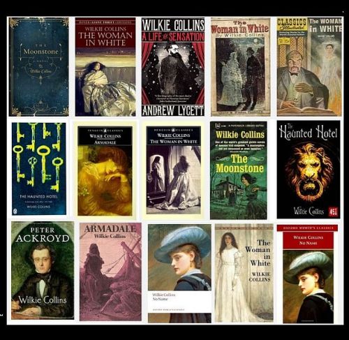 #OTD Wilkie Collins was born, writer (1824-1889). Author of The Woman in White and The Moonstone (an