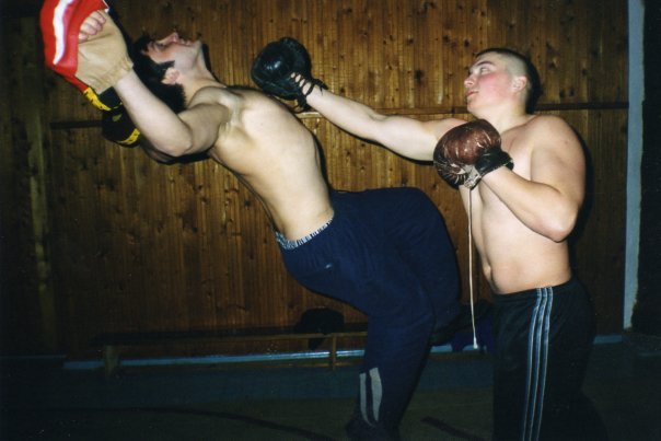 off his feet…..right to the floor!!!! bod on display as he will be laid out…..ready to have that boxing gloved dropped down hard right on his bulge, man!!