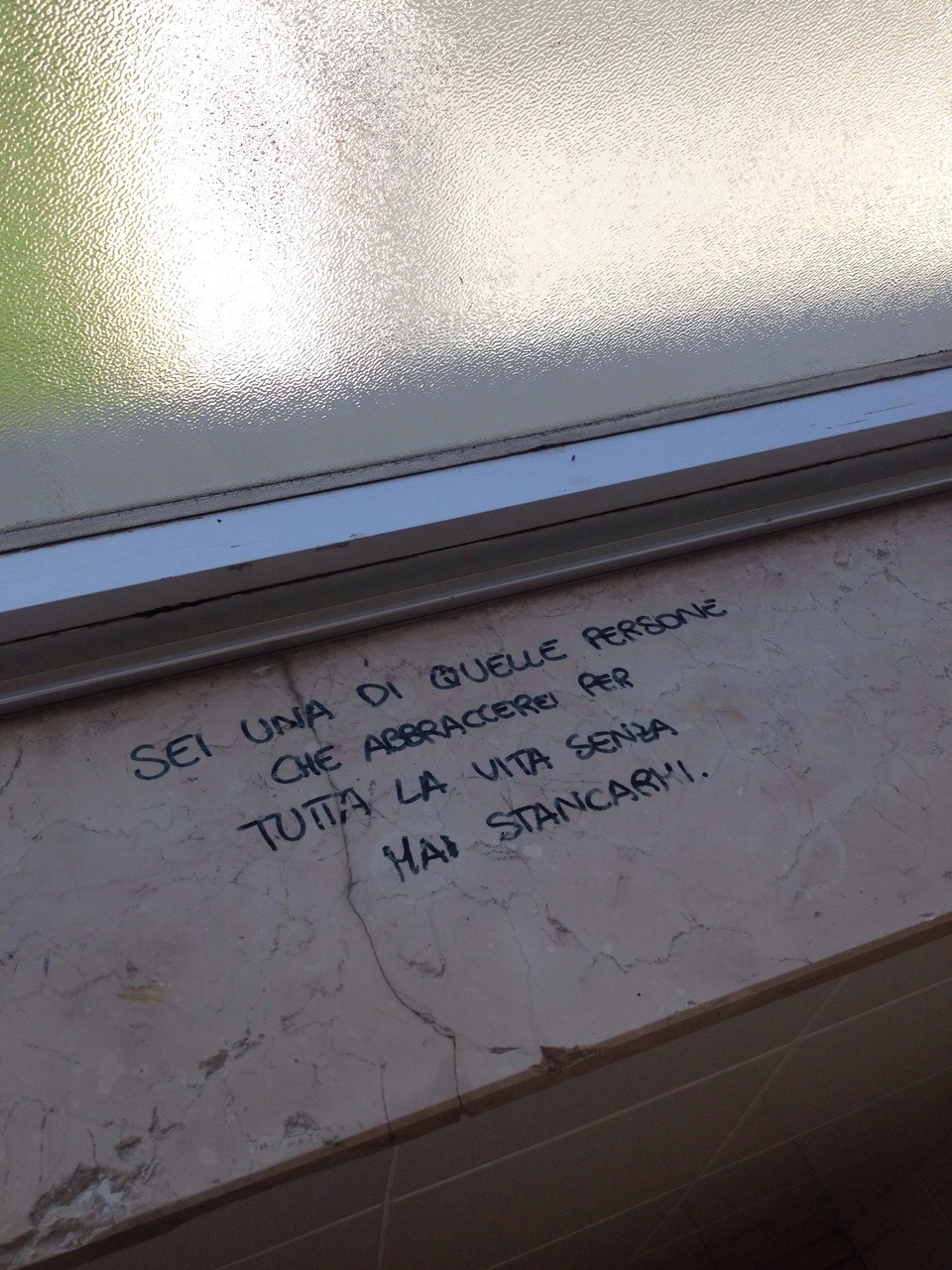 «Come una cometa che si è persa nel cielo.»