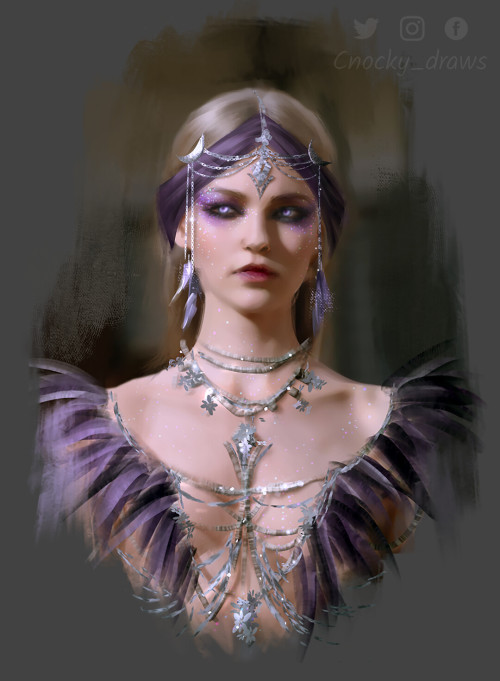 Sorceress - Sketch  Helena Cnockaert www.artstation.com/artwork/W2Z3D2