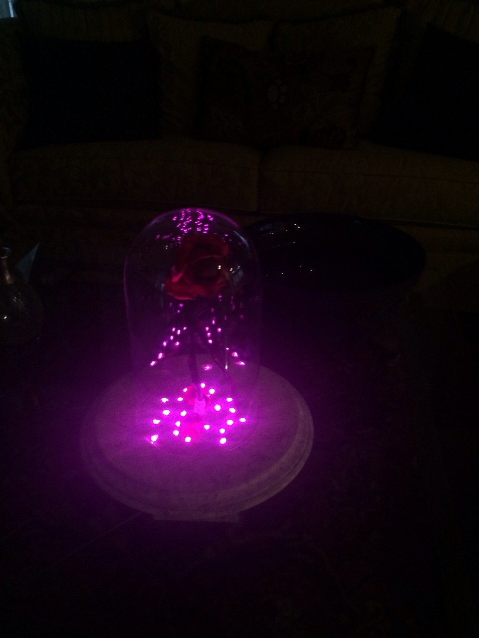 b0hemiaisdead:  Made this for my beauty and the beast obsessed friend for her birthday