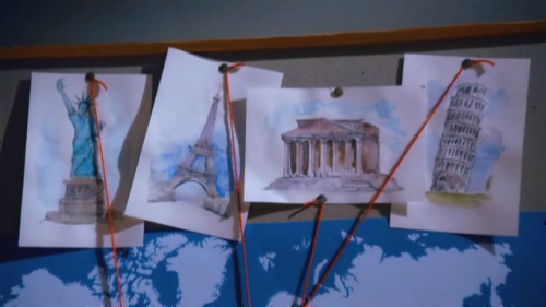 Hitler’s eighth Wonder of the World made with monuments, in Danger 5, I Dance For Hitler, 2012