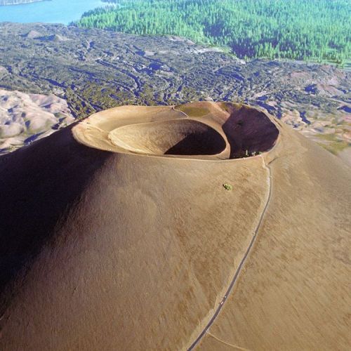 Extinct Cinder Cone Volcano In Lassen Volcanic National Park, 1971. (Ralph Crane—The LIFE Picture Collection/Getty