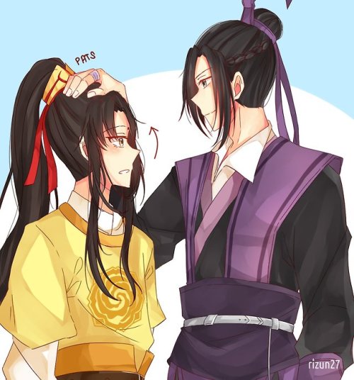 rizun27: jiang cheng is the world’s best uncle- //extremely self indulgent but i just had to- 