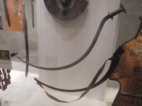 An Ethiopian shotel.  This type of sword became very common duringthe 1700&rsquo;s.It is a double-ed