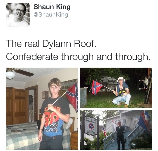 krxs10:  FOR THOSE WHO STILL DONT THINK THE #CHARLESTONSHOOTING WAS ABOUT RACISM