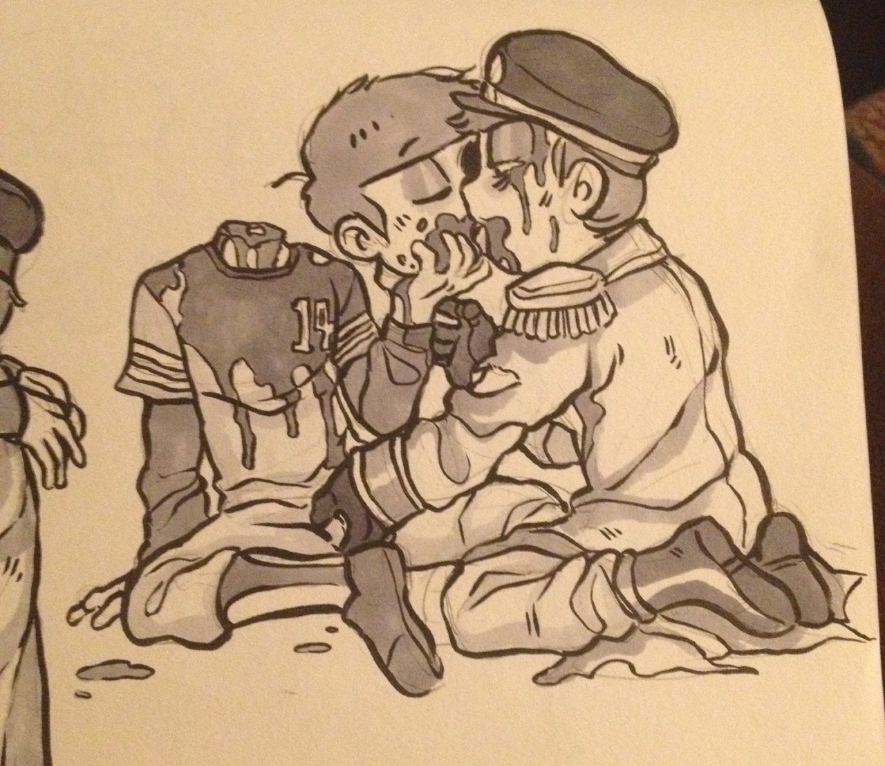 omorashimatsu:  some gross dead boys 