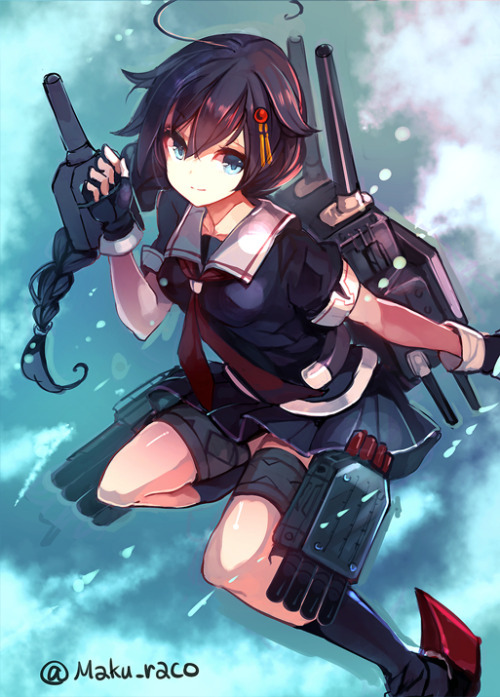 ches-collect:  「【雪です】大湊警備府だより４」/「枕狐」の漫画 [pixiv]