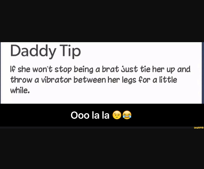 daddyismythrone:  She’ll learn fast, won’t you babygirl 💖😈
