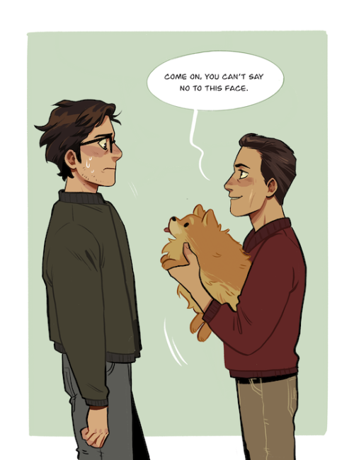 Richie eventually becomes that dog-dad that dresses Cheryl up for Halloween and makes a separate Ins