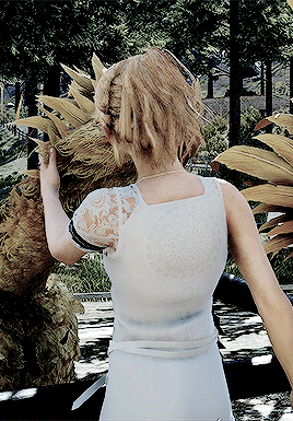 mistress-light: Luna + Chocobo hugsGifset requested by @prynacle