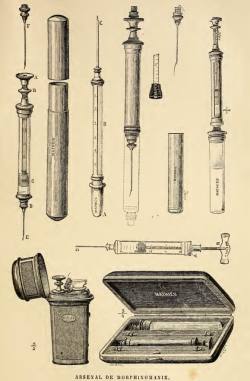 recortable:  Arsenal de morphinomanie 