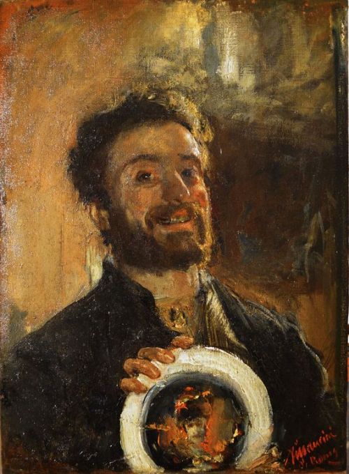 ‘Self Portrait with Decorative Plate’, porn pictures