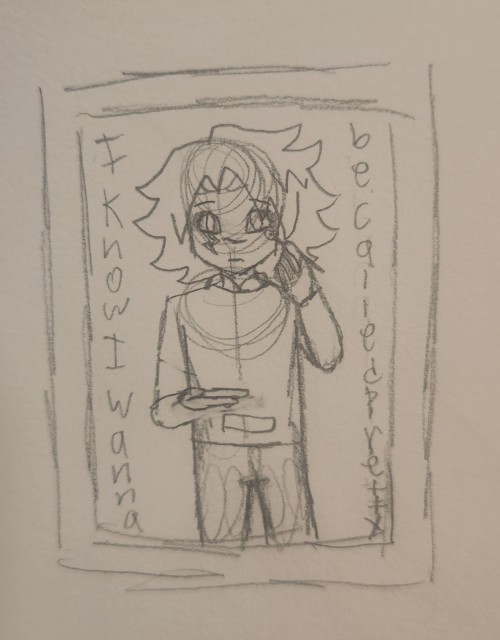 Got Inspired By The Song Idk If I'm A Boy By Blue Foster And My Own Kaminari Genderfluid Headcannons