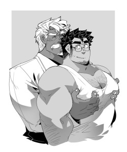 gengacanvas:  I really love drawing Edwin and Martin.