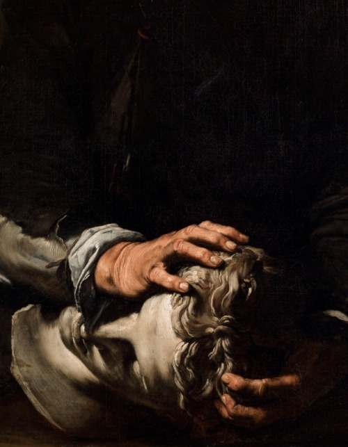sculppp:Jusepe de Ribera (1591-1652)The Sense of Touch,detail, c. 1632.