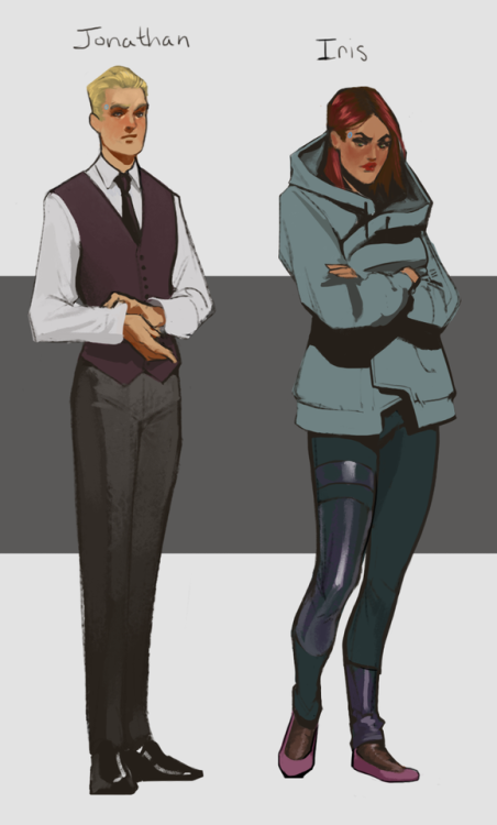 On the subject of DBH android OCs that I’ve accumulated because I can’t fucking help myself.