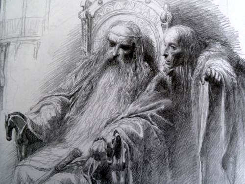 The Art of Alan Lee and John Howe — guardtristan: The Lord of the Rings  Sketchbook...