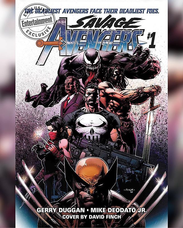 nomoremutants-com:  The Savage Avengers are coming this May!! Credit: David Finch