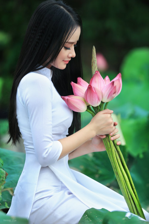  Vietnamese long dress (Ao dai) bởi Beauty Collection Qua Flickr: Photo backup 