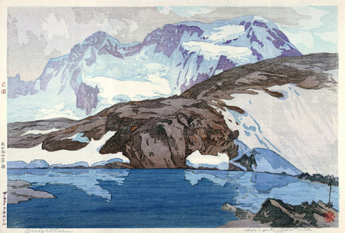 elvispandemonium:Hiroshi Yoshida 吉田 博 (1876 - 1950) - Breithorn 1925