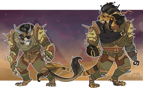 thekamki-gw2:


I am!! So bad at remembering to post!!! %DThis was a recent comm done for @sett-sparkclaw of their charr!!! Bless you for your patience through quarantine and thank you again! 