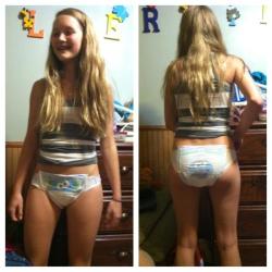 mostly-like-diapers:  She is I think , the cuties diapergirl I have ever seen 😍