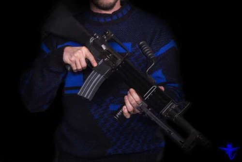 libertybill:  mk-ultra-armory:  Cold weather is upon us, so let’s bring out the sweaters and LMGs  ‘Tis the season. 