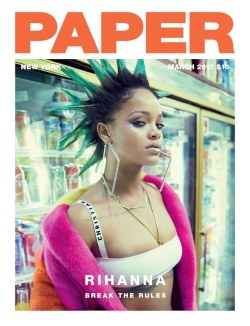 parisjustparis:  Rihanna shot by Sebastian Faena &amp; Styled by FUCCI for March 2017 Issue of Paper Magazine .