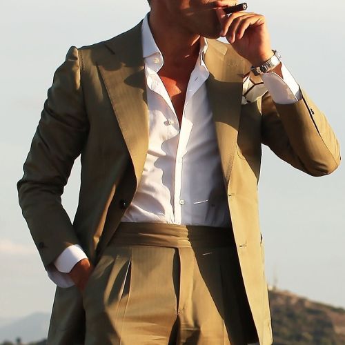 tieoftheday: Enjoy the Style With @mararomrraro Suits pic @eleosebastiani by @danielre My kind of Ma