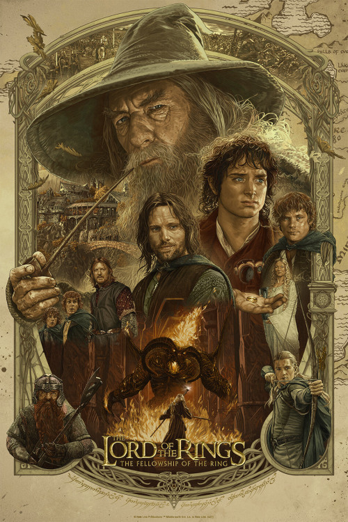  THE LORD OF THE RINGS: THE FELLOWSHIP OF THE RINGRUIZ BURGOShttps://www.artstation.com/artwork/48