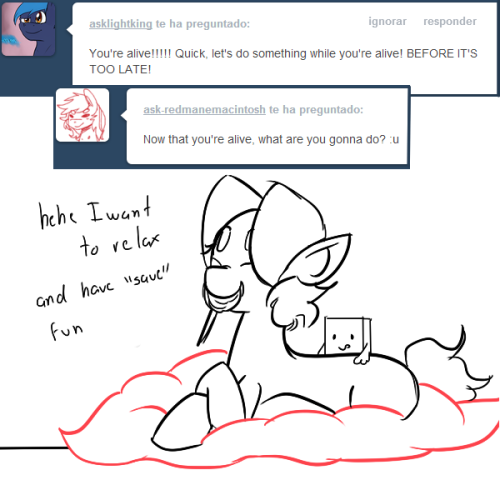 ask-ponyghost:  where’s the bathroom in this house QnQ??? ← (she never use it so she doesn’t know where is XD)  Oh lordy XD