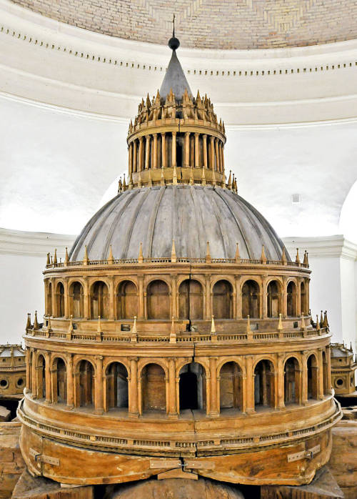 A model of St. Peter&rsquo;s Basilica, by Antonio da Sangallo the Younger &amp; Antonio Labacco (153