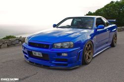 tunedandracecars:  Nissan Skyline R34