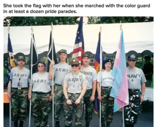 buzzfeedlgbt:  Meet The Transgender Veteran Who Created The Trans Pride Flag