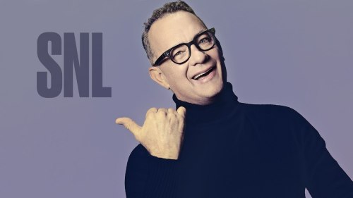 Tom Hanks by Mary Ellen Matthews for SNL, October 2016