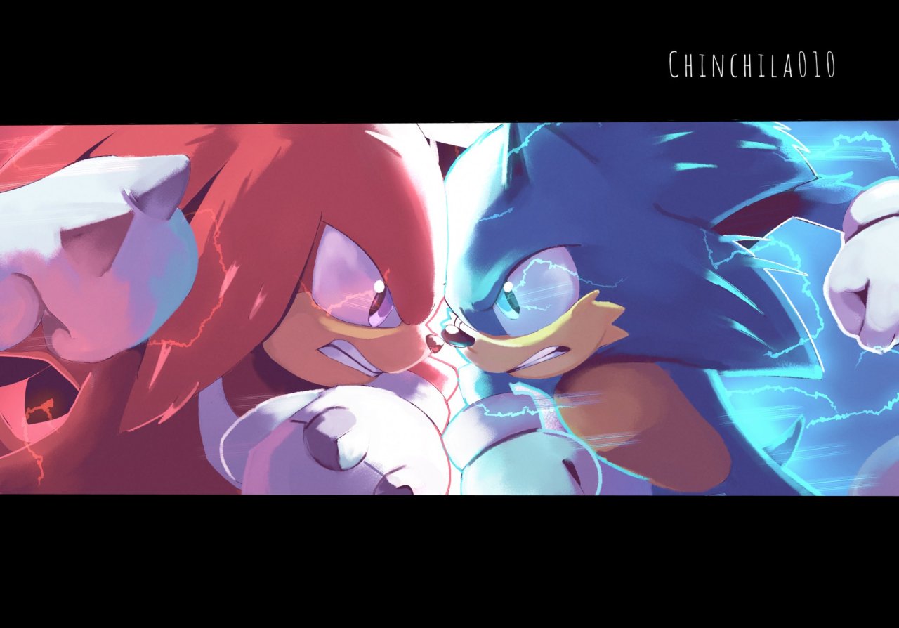 sonic the hedgehog, amy rose, and shadow the hedgehog (sonic) drawn by  chinchila010