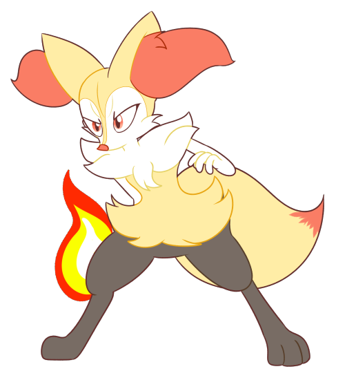 mrdegradation:I love my new Braixen <3