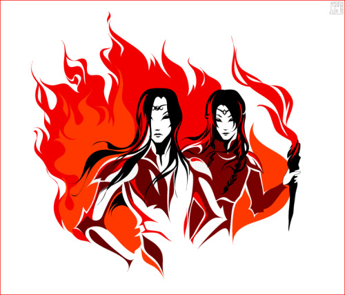 atarinke:Feanor and CurufinOh how lovely.