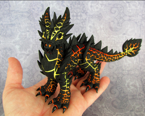 mr-egbutt:  Magma Dragons by DragonsAndBeasties★ 