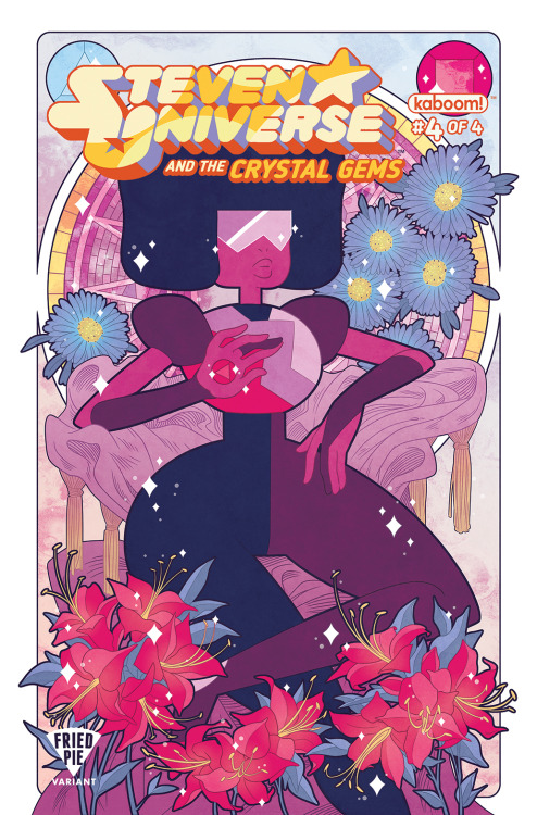 friedpiecomics: Steven Universe and the Crystal Gems #4 (of 4) Publisher: BoomRelease Date: TBDCove