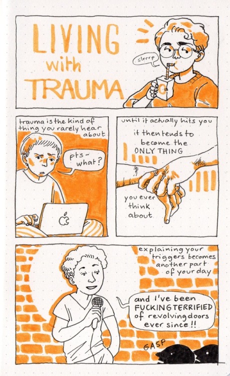 margautshorjian - a little comic about trauma with the meta ending...