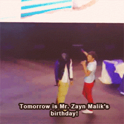 malickthoselips:  louis asking the audience to sing happy birthday to zayn      