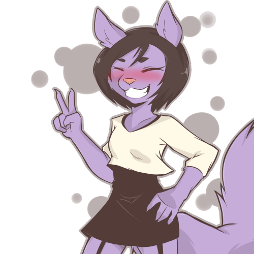 shadykun:She’s so cute! Thanks a lot Cold Blooded Twilight!  Cute fox is cute.