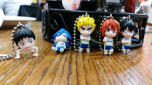 Snagged these guys at NYCC today! (This is the full set; no Izumida or Toudou.) LOOK AT MIDOUSUJI.