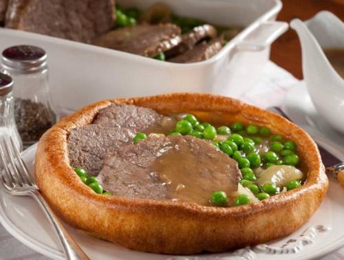 BEEF WITH GREEN PEAS