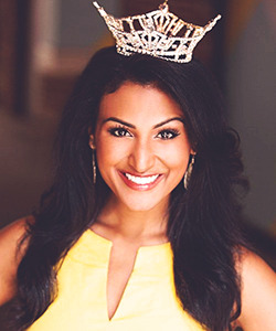 anieliza:  “I’m on a mission. Miss America has always been the girl next door, but Miss America is evolving. And she is not going to look the same anymore. I am Nina Davuluri, and I celebrate diversity through cultural competency.” 